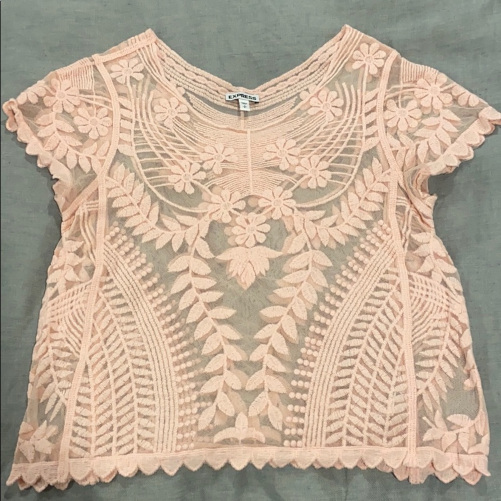 Sheer Pink Shirt